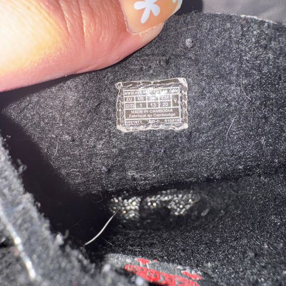 Keen Lumi Waterproof Snow Boots Big Girls Size 1 Insulated Warm Gray w/ Purple - Picture 12 of 16